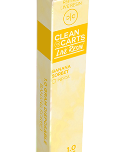 Clean Carts Refined Live Rosin 1 Gram